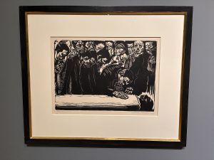 LONG LOOK | OPINION: At AMFA, Käthe Kollwitz’s 1920 woodcut explores grief beyond politics