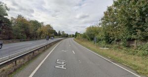 Part of A47 closed after tree falls into road