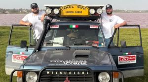 L’impresa dei due amici Andrea e Matteo, da Gorizia a Dakar su un vecchio fuoristrada di 30 anni