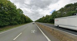 Standstill traffic on A11 after diesel spill closes lane