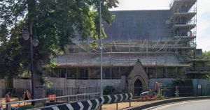 Man charged after incident of indecent exposure near church