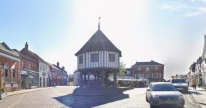 Man arrested after indecent act in town centre