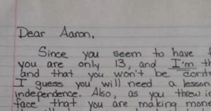 Mom writes tough letter to rebellious, ‘independent’ 13-year-old son and gets unexpected response