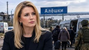 «Все, кто хотел, уже уехали»: Лантратова объяснила, почему в Алёшках мало желающих выехать