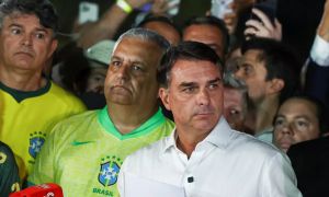 Flavio Bolsonaro po pobegu iz Brazilije prispel v Miami