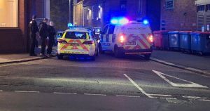 Pair arrested after people spotted using drugs in shop in troubled city spot