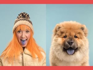 A photographer found dogs their human lookalikes. The matching portraits are hilariously convincing.