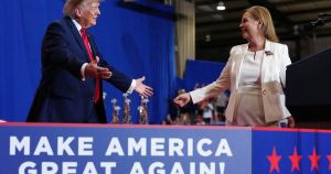 President Trump: Cheerleader-In-Chief