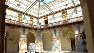 Lo splendido cortile di Palazzo Ducale pronto ad accogliere nuove attività