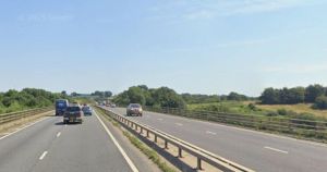 A47 blocked after two lorries crash on city outskirts