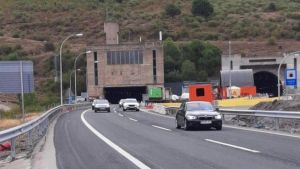 Normalizada la circulación en el túneles del Negrón, tras el hormigonado de las galerías