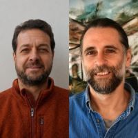 Santiago Montserrat y German Aguilar