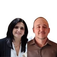 Iván Pérez y Eva Roz
